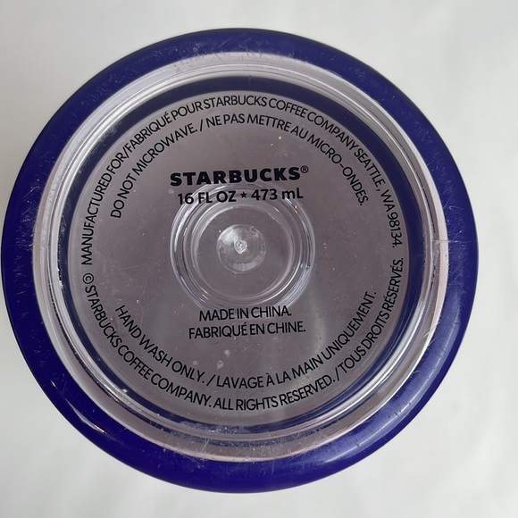 Starbucks 16oz Candy Cane Tumbler - Picture 6 of 7